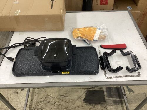 VEVOR 2 in 1 Electric Grill and Hot Pot with Dual Temp Control  - Lot 744