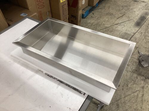 Stainless Steel Drop In Cold Pan  - Lot 690