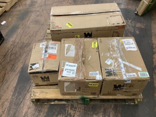 Lot of (2) WEN Drill Presses, (1) Band Saw & (1) Bench Grinder  - Lot 281