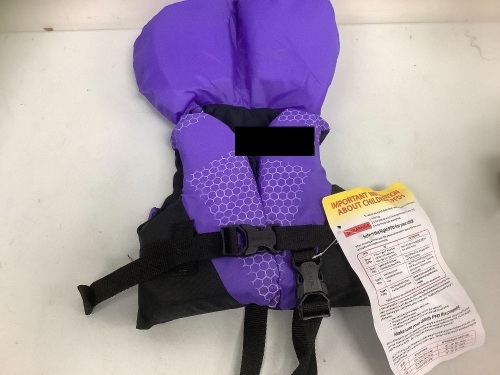 Infant Life Jacket, Apears New, Sold as is - Lot 146B