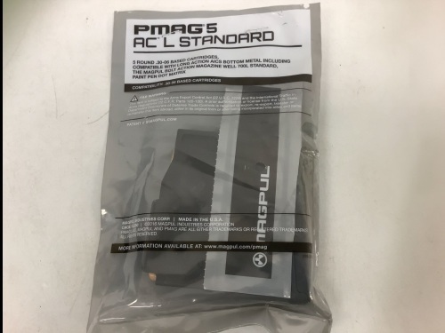 Pmag 5 AC L Standard Magazine, E-Commerce Return, Sold as is - Lot 161B