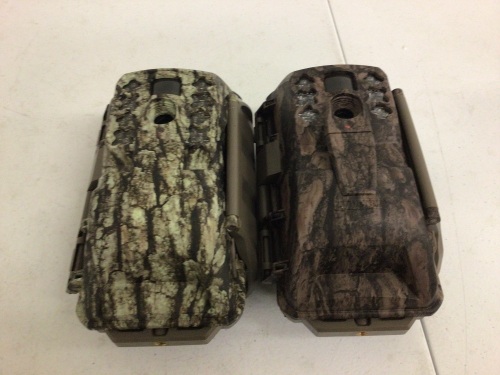 Lot of (2) Moultrie Trail Cameras, Cameras Only, E-Commerce Return, Sold as is - Lot 295