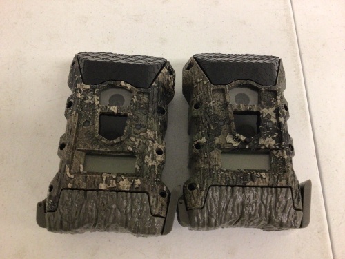 Lot of (2) Wildgame Innovations Trail Cameras, Cameras Only, E-Commerce Return, Sold as is - Lot 296
