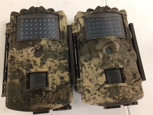 Lot of (2) Trail Cameras, Cameras Only, E-Commerce Return, Sold as is - Lot 298