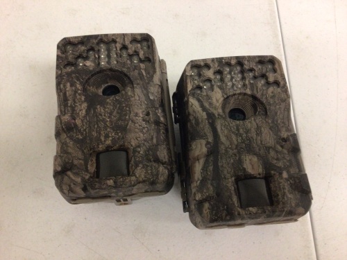 Lot of (2) Moultrie Trail Cameras, Cameras Only, E-Commerce Return, Sold as is - Lot 302
