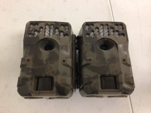Lot of (2) Moultrie Trail Cameras, Cameras Only, E-Commerce Return, Sold as is - Lot 303