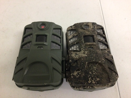 Lot of (2) Trail Cameras, Cameras Only, E-Commerce Return, Sold as is - Lot 304