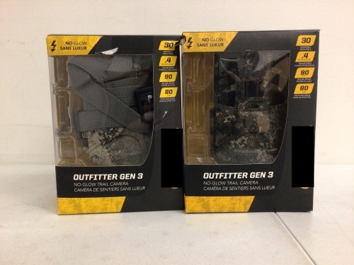 Lot of (2) Trail Cameras, Might have missing pieces, E-Commerce Return, Sold as is - Lot 308
