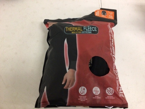 Mens Thermal Fleece Crew, 2XL, E-Commerce Return, Sold as is - Lot 310