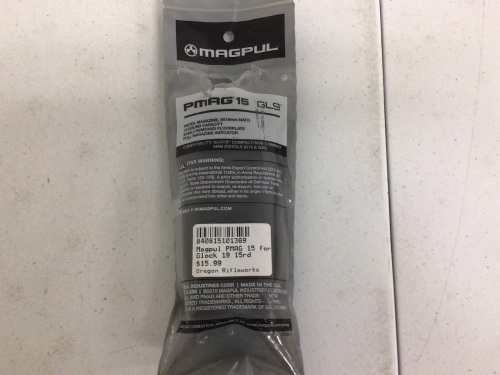 Magpul Pmag 15 GL9, E-Commerce Return, Sold as is - Lot 313