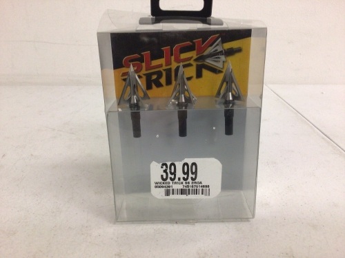 Slick Trick Broadheads, E-Commerce Return, Sold as is - Lot 324