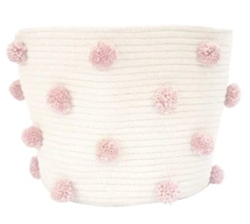 Baby Cotton Rope Toy Storage Barrel, E-Commerce Return, Sold as is - Lot 349