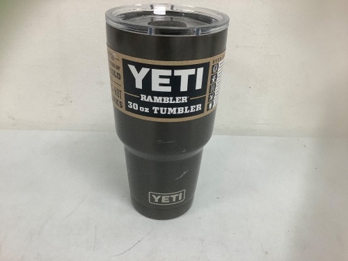 Yeti Rambler 10oz Tumbler, Appears New with Damage, Sold as is - Lot 373B