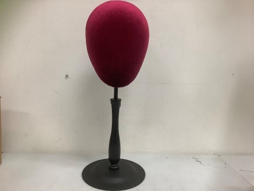 Hat Head Mannequin, Appears New, Sold as is - Lot 394B