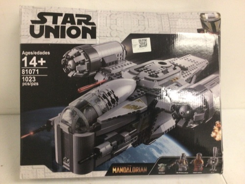 Star Union Mandalorian Building Brick Toy, Appears New, Sold as is - Lot 397