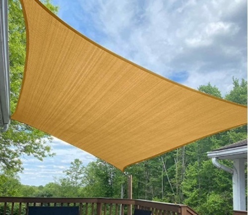 Patio Sail Canopy, Unknown Specs, Appears New, Sold as is - Lot 400