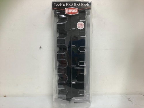 Rapala Rod Rack, E-Commerce Return, Sold as is - Lot 405B
