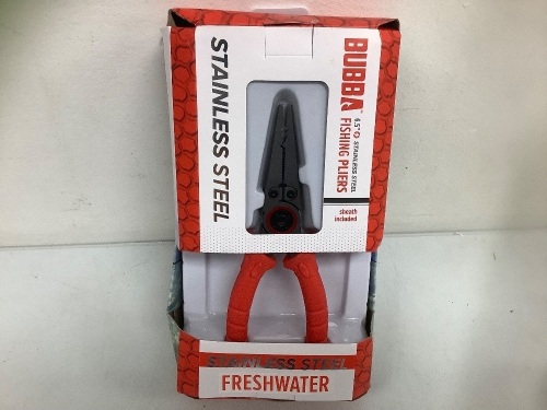 Bubba Fishing Pliers, Appears New, Sold as is - Lot 409B