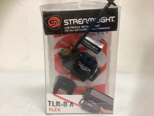 Lot of (2) Tactical Rail Lights, Streamlight Works, Q Series has Missing Button Covers but Works, E-Commerce Return, Sold as is - Lot 440