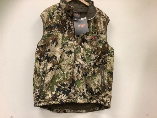 Sitka GORE OPTIFADE Subalpine Concealment Series Kelvin Lite Vest for Men, 2XL, Appears New, Sold as is - Lot 470B