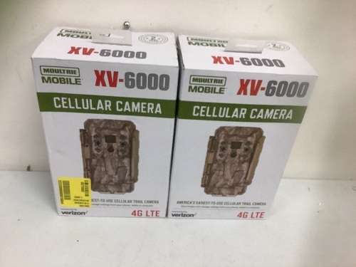 Lot of (2) Moultrie Trail Cameras, E-Commerce Return, Sold as is - Lot 475B