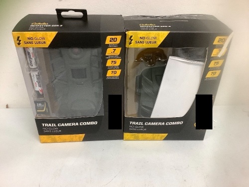 Lot of (2) Trail Cameras, E-Commerce Return, Sold as is - Lot 477B