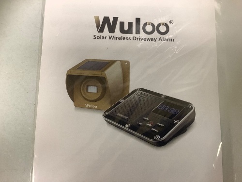 Wireless Driveway Alarm, Appears New, Sold as is - Lot 495B