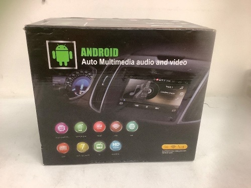 Android Auto Multimedia Player, Appears New, Sold as is - Lot 498B