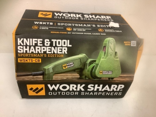 Work Sharp Knife and Tool Sharpener, Powers Up, E-Comm Return, Sold as is - Lot 511B