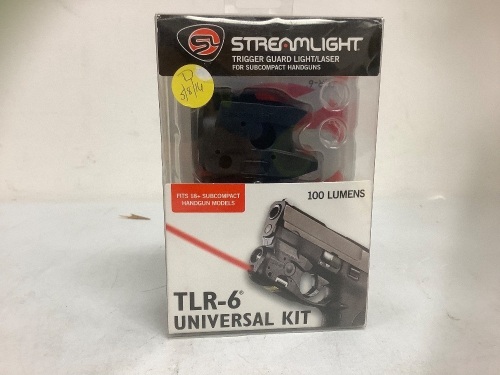 Streamlight Trigger Guard Light/Laser, E-Commerce Return, Sold as is - Lot 542B