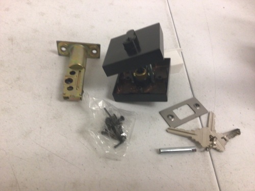 Deadbolt Lock, Appears New, Sold as is - Lot 521