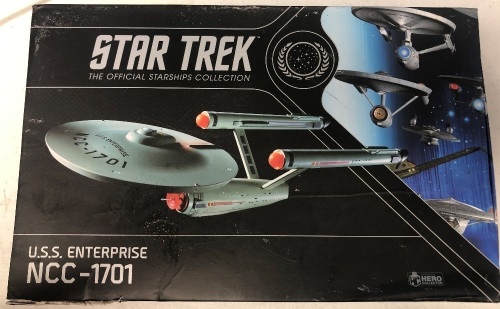 Star Trek USS Enterprise NCC-1701 Model Ship, E-Commerce Return, Sold as is - Lot 27