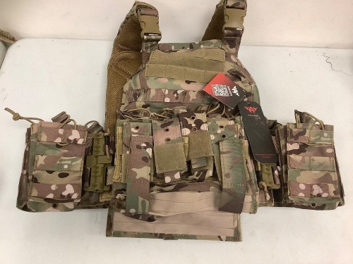 Yakeda Tactical Vest, E-Comm Return - Lot 171
