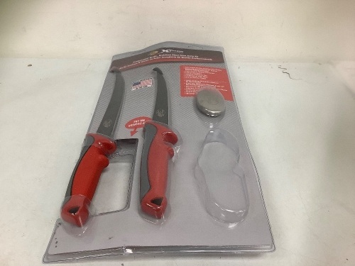 Fillet Knife Set, Missing Sharpener, E-Commerce Return, Sold as is - Lot 197
