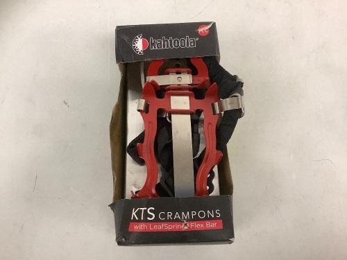 Kahtoola KTS Crampons with LeafSpring Flex Bar, E-Comm Return - Lot 286