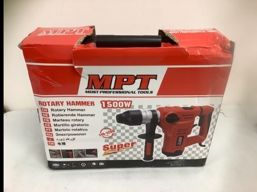 MPT Rotary Hammer, Appears New, Powers Up, Sold as is - Lot 212