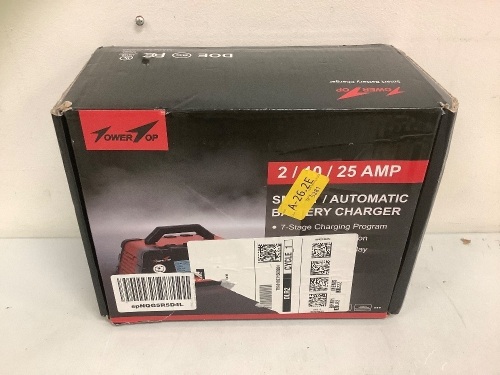 Smart Automatic Battery Charger, E-Comm Return - Lot 257