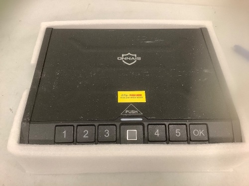 Fingerprint Security Safe, Appears new, Sold as is - Lot 228