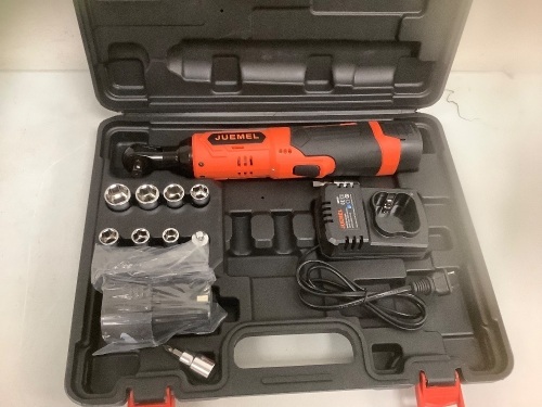 Cordless Ratchet Wrench, Appears new, Powers Up, Sold as is - Lot 233