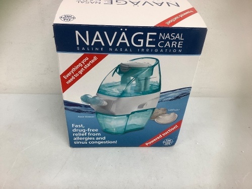 Navage Nasal Irrigation Machine, E-Commerce Return, Sold as is - Lot 237