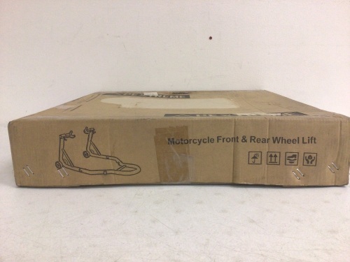 Motorcycle Front & Rear Wheel Lift, Appears New - Lot 551