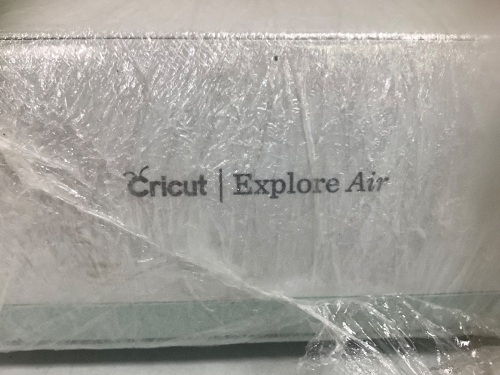 Cricut Explore Air, E-Commerce Return, Outside has signs of Damage/Use, Sold as is - Lot 251