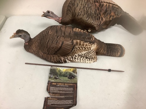 Turkey Decoys, E-Commerce Return, Sold as is - Lot 292