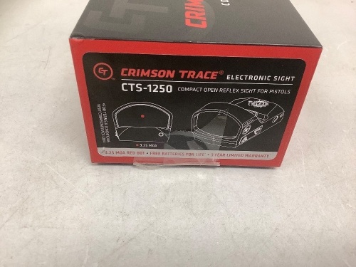 Crimson Trace Electronic Sight, E-Commerce Return, Sold as is - Lot 511