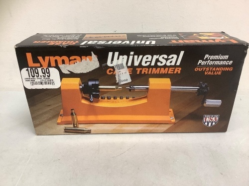 Lyman Universal Case Trimmer, Press Only, E-Commerce Return, Sold as is - Lot 482