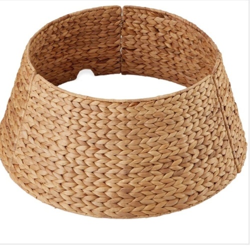 Woven Hyacinth Christmas Holiday Tree Collar - 24in$89.99 - Lot 116