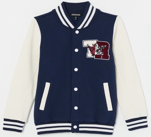 Men's Blue Boys Varsity Jacket - Lot 181