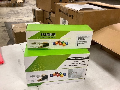 Premium toner cartridge lot of 2 - Lot 201
