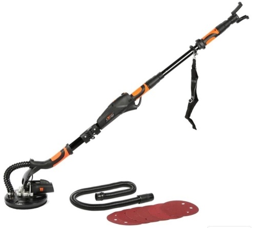 WEN DW5062 Variable Speed 5-Amp Drywall Sander with 15-Foot Dust Hose - Lot 215