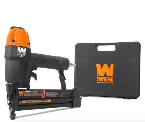 WEN 61722K 18-Gauge 2-in-1 Pneumatic 2-Inch Brad Nailer and 1/4-Inch Crown Stapler - Lot 240